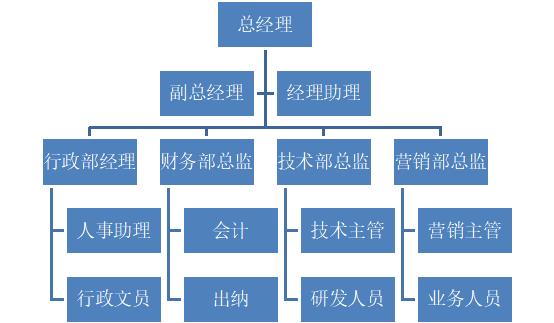 公司結(jié)構(gòu)圖